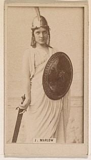 Thumbnail for File:Julia Marlow, from the Actresses series (N245) issued by Kinney Brothers to promote Sweet Caporal Cigarettes MET DP859051.jpg