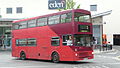 English: Carousel Buses M524 (GYE 524W), an MCW Metrobus MkI, leaving High Wycombe bus station into Bridge Street, High Wycombe, Buckinghamshire, on route 2.