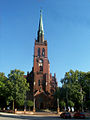 Polski: Kościół Matki Bożej Nieustającej Pomocy w Opolu-Nowej Wsi Królewskiej English: The church of the Mother of God of the Incessant Help in Opole-Nowa Wieś Królewska