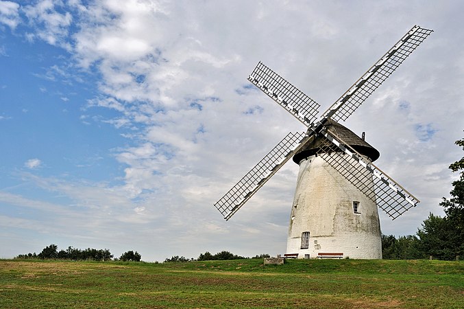 6: Egelsberg mill near Krefeld, North Rhine-Westfalia (Egelsbergmühle bei Krefeld)