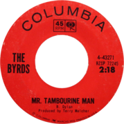 Mr tambourine man the byrds original US single side-A.tif