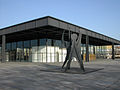 Neue Nationalgalerie (am Kulturforum, Rückansicht)