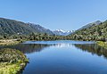 * Nomination Alpine tarn on Lewis Pass, South Island of New Zealand. --Tournasol7 05:16, 25 July 2019 (UTC) * Promotion  Support Good quality.--Famberhorst 05:22, 25 July 2019 (UTC)  Comment - Very peaceful and a potential FP to me, though some jaded reviewers may want something more complicated than a perfect cloudless blue sky. -- Ikan Kekek 05:32, 25 July 2019 (UTC)