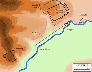 Haltern legionary camp (11 B.C.-9 A.D.)