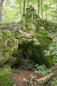 Vorhalle der Höhle