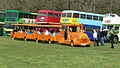 Southern Vectis 609 Beatrice (M712 LJT), a Land Rover 90 engine/Road Runner body, road train. It ran the Shanklin road train, however this was due to be withdrawn at the end of 2010.}}