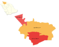 التقسيم الإداري القديم لمنطقة الجوف Old subdivision of Al Jawf Region