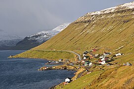 Skipanes on Skálafjørður (Eysturoy)
