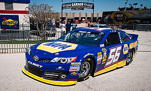 Martin Truex Jr MWR Toyota Texas April 2013.jpg