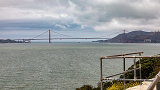 San Francisco (CA, USA), Alcatraz, Blick auf Golden Gate Bridge -- 2022 -- 3163.jpg