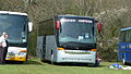 Seaview Services TDL 856, a Setra coach. Seaview Services is an island-based coach operator.}}