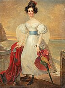 The Duchess of Berry at Dieppe in 1829.jpg