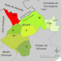 Thumbnail for File:Bañeres-Mapa del Alcoiá.svg