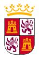 Coat of Arms of Castile and León. Institutional version.