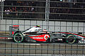 Kovalainen at the Singapore GP