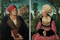 Portraits of Johannes and Anna Cuspinian , 1502-1503, Museum collection Am Römerholz