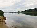 The Oder River near Güstebiese, view north