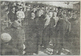 Welcoming of Ante Pavelić and Gustav Perčec in Vidin, 19 April 1929.png