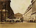 Barricades devant la Madeleine