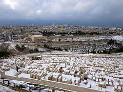 Snow in Jerusalem