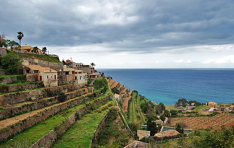 Terraces in Banyalbufar, Cultural Landscape of the Serra de Tramuntana © Maria Rosa Ferré