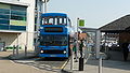 Southern Vectis 637 Puckaster Cove (R737 XRV), a Volvo Olympian/Northern Counties Palatine. It was running the shuttle service between Newport bus station and Haventstreet rail station for the event, untill it shread its fan belt and had to be replaced by 639.}}