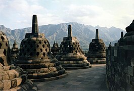 Borobudur stupas