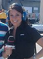 Brienne Pedigo, second qualification day, Indianapolis Motor Speedway.