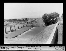 ETH-BIB-Moulouya, alte und neue Brücke flussaufwärts-Dia 247-09303.tif