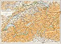 57 Schweiz Karte Baedeker, 1913 uploaded by H005, nominated by H005