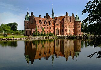 Castillo de Egeskov en Dinamarca