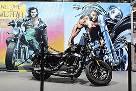 Harley Davidson Sporster Forty Eight. Wolverine. Barcelona Inter Comic Con 2016.jpg