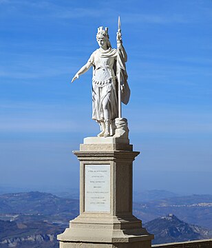 Statua della Libertà - San Marino