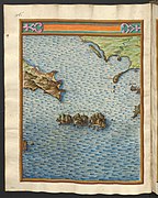 Ilhas Cíes no atlas de Pedro Teixeira (1634).jpg