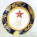 Plate by Adamovich, (1921), USSR