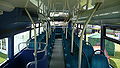 Southern Vectis 1103 Blackgang Chine (HW08 AOS), a Scania OmniCity. This is the upstairs interior, looking front to back.}}