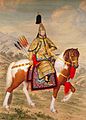 43 The Qianlong Emperor in Ceremonial Armour on Horseback uploaded by Gryffindor, nominated by Spongie555