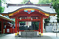 Hand-washing basin at Kanda Myojin