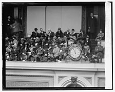 Mrs. Woodrow Wilson & Miss Margaret Wilson at Wilson memorial services LCCN2016839035.jpg