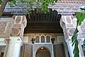 The gallery around the courtyard