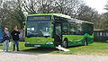 Southern Vectis 479 Egypt Point (HF06 FUA), a Mercedes-Benz Citaro. It was being used so that visitors could have a message programmed onto the destination display and then have a photo taken.}}