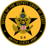 US Army Office of the Deputy Chief of Staff-Seal G8