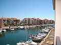 Cap d'Agde - l'Avant-port et l'île des Pêcheurs.