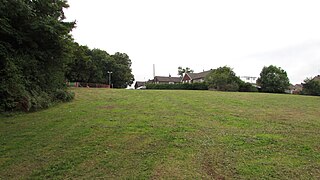 Green on the north side of Bettws Hill, Newport - geograph.org.uk - 6223589.jpg