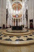 Apse interior and main altar.