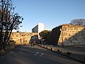 Stone basis of the Ninomaru Second East Gate, also called the East Iron Gate (inside)