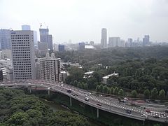 [South-East ] Otani-2.jpg ALSOK building, etc., in Moto-Akasaka, Minato, Tokyo