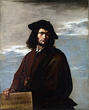 Salvator Rosa, Self-portrait, 1640