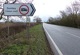 Sign along the A6 Harborough Road - geograph.org.uk - 3794048.jpg