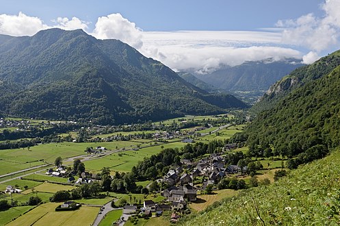 The Ossau Valley in the French Pyrenees.